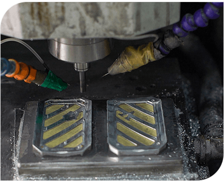 Precision CNC machining process